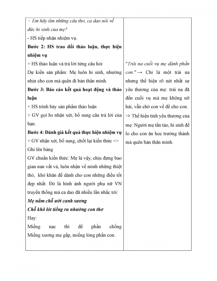 Giáo án và PPT Ngữ văn 6 cánh diều Bài 2: Về thăm mẹ