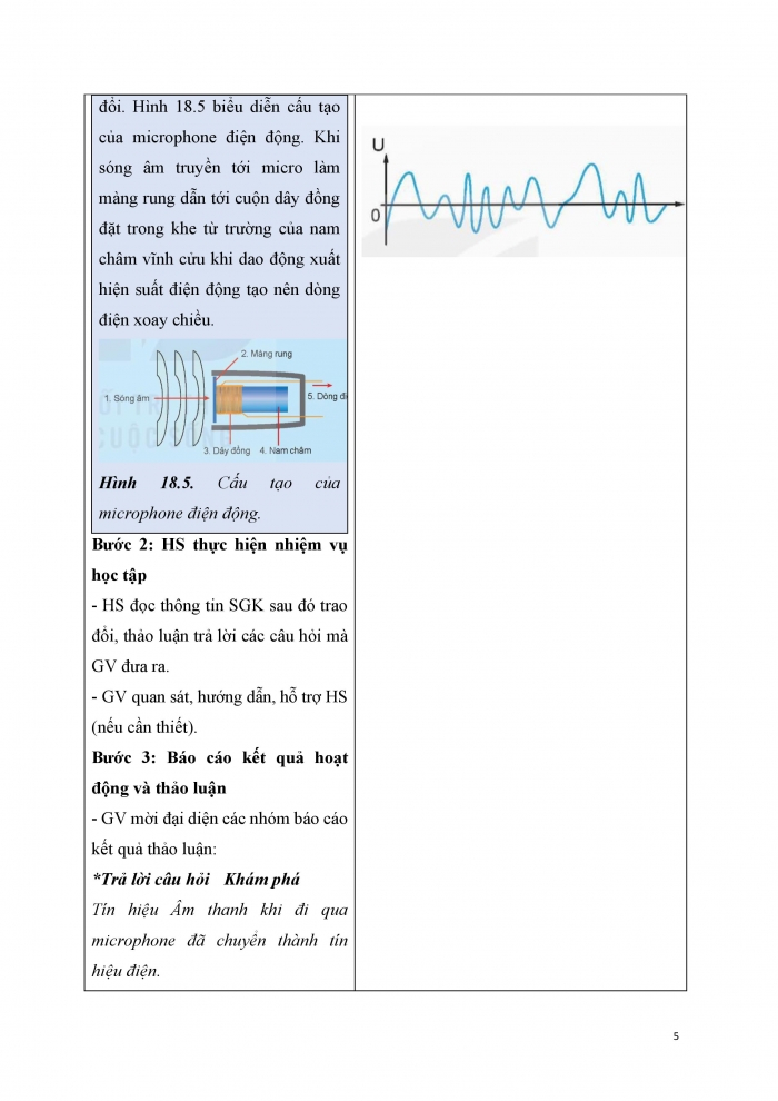 Giáo án và PPT công nghệ 12 điện - điện tử Kết nối bài 18: Giới thiệu về điện tử tương tự