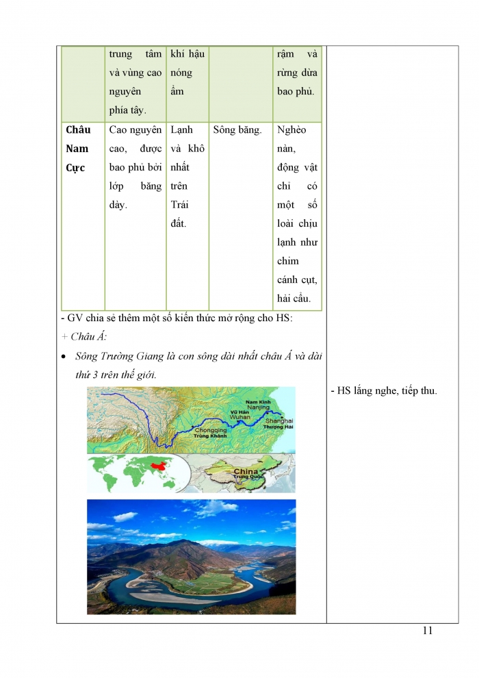 Giáo án và PPT Lịch sử và địa lí 5 Kết nối bài 22: Các châu lục và đại dương trên thế giới