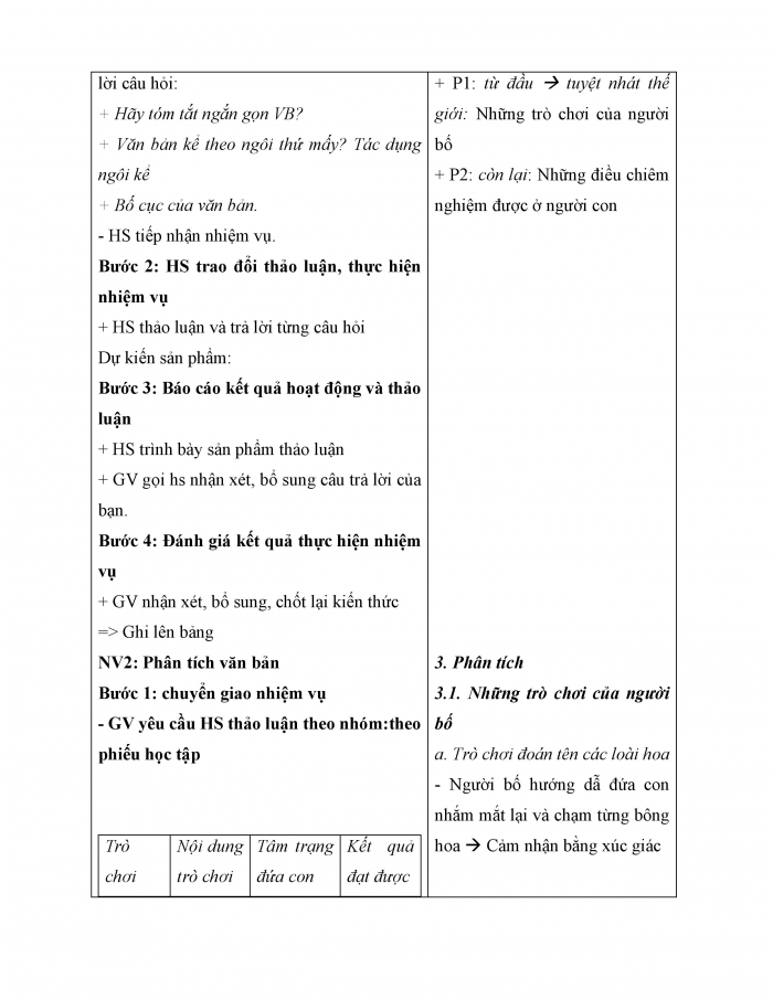 Giáo án và PPT Ngữ văn 6 chân trời Bài 4: Vừa nhắm mắt vừa mở cửa sổ