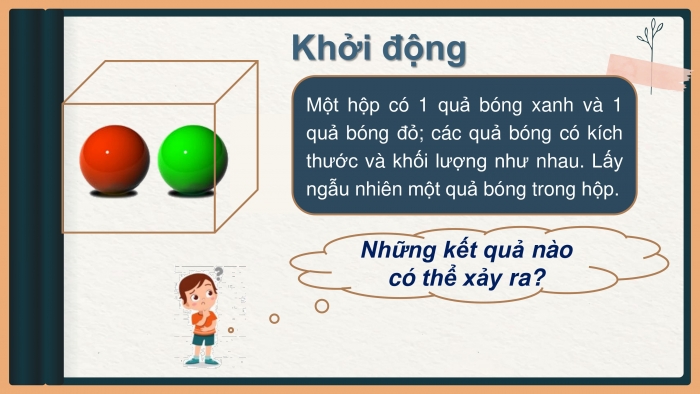 Giáo án PPT Toán 6 cánh diều Bài 3: Mô hình xác suất trong một số trò chơi và thí nghiệm đơn giản