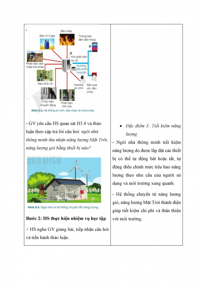 Giáo án và PPT Công nghệ 6 cánh diều Bài 3: Ngôi nhà thông minh