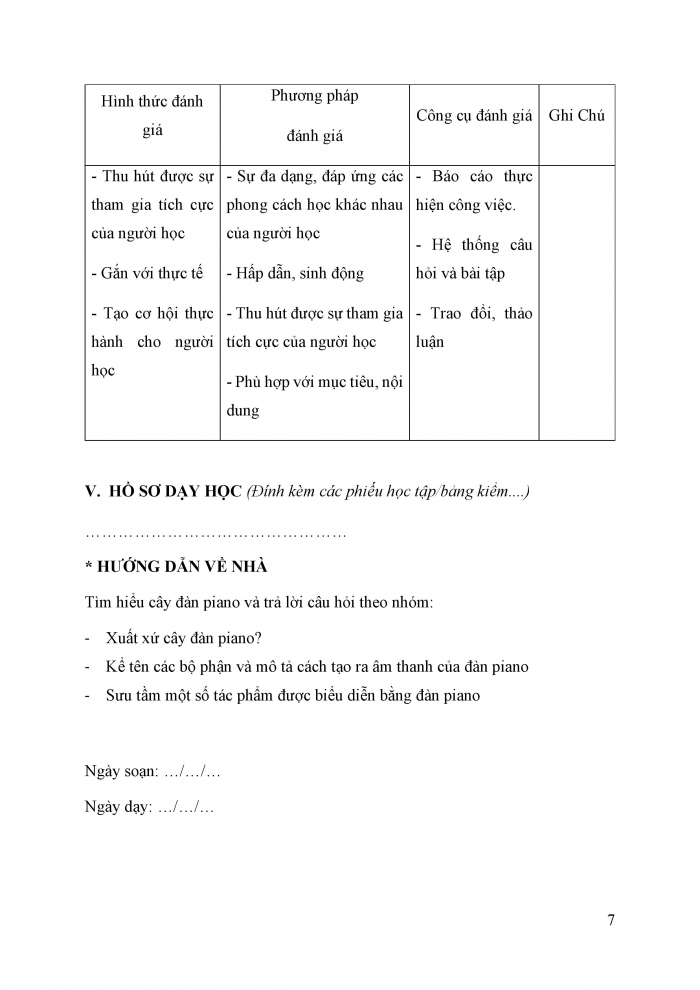 Giáo án và PPT Âm nhạc 6 kết nối Chủ đề 1: Tuổi học trò