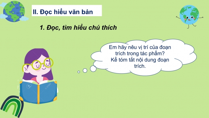 Giáo án PPT Ngữ văn 6 cánh diều Bài 6: Bài học đường đời đầu tiên