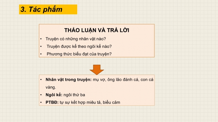 Giáo án PPT Ngữ văn 6 cánh diều Bài 6: Ông lão đánh cá và con cá vàng