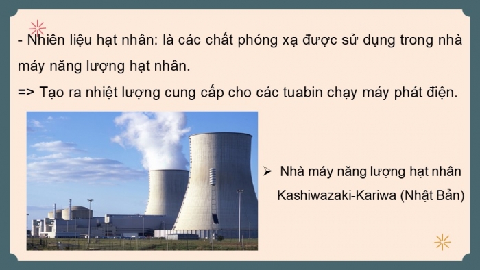 Giáo án PPT KHTN 6 chân trời Bài 12: Nhiên liệu và an ninh năng lượng