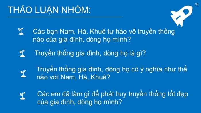 Giáo án PPT Công dân 6 chân trời Bài 1: Tự hào về truyền thống gia đình, dòng họ