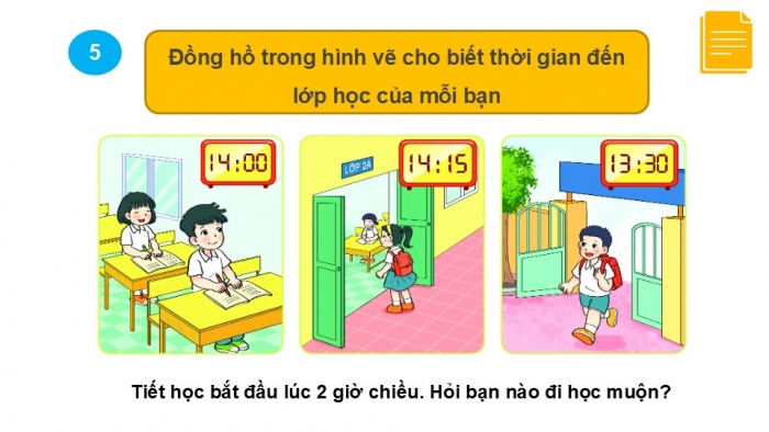 Giáo án PPT Toán 2 kết nối Bài 31: Thực hành và trải nghiệm xem đồng hồ, xem lịch