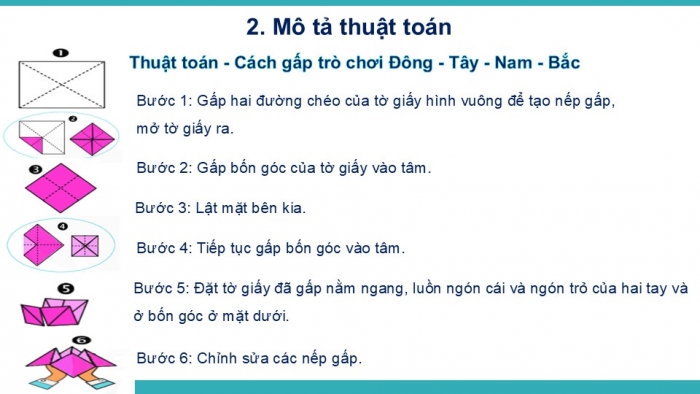 Giáo án PPT Tin học 6 kết nối Bài 15: Thuật toán