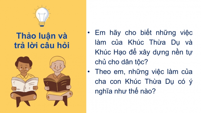 Giáo án PPT Lịch sử 6 chân trời Bài 19: Bước ngoặt lịch sử đầu thế kỉ X