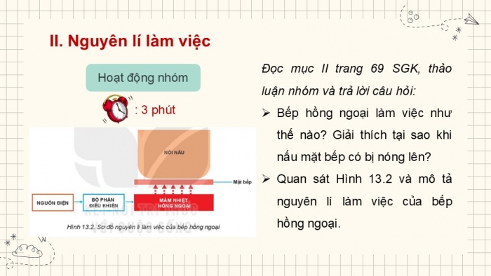 Giáo án PPT Công nghệ 6 kết nối Bài 13: Bếp hồng ngoại