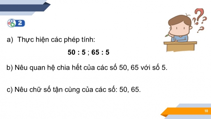 Giáo án PPT Toán 6 cánh diều Bài 8: Dấu hiệu chia hết cho 2, cho 5