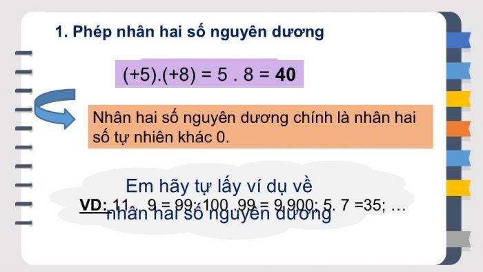 Giáo án PPT Toán 6 cánh diều Bài 5: Phép nhân các số nguyên