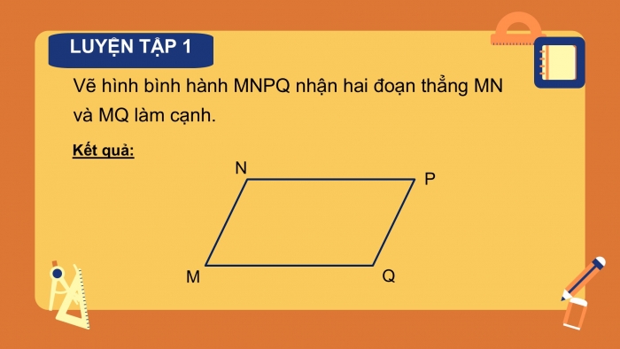 Giáo án PPT Toán 6 cánh diều Bài 3: Hình bình hành