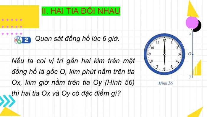 Giáo án PPT Toán 6 cánh diều Bài 4: Tia