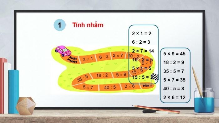 Giáo án PPT Toán 2 kết nối Bài 45: Luyện tập chung