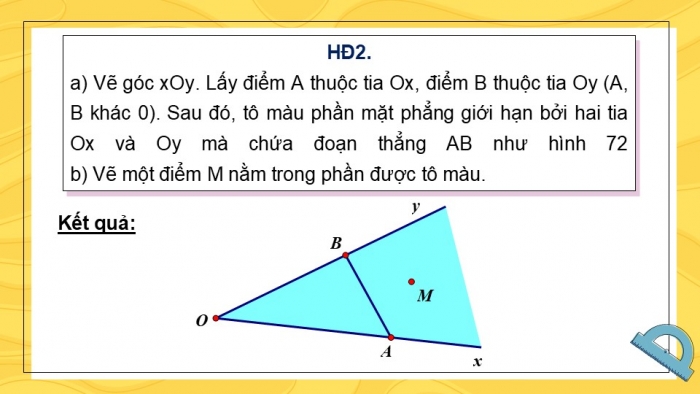 Giáo án PPT Toán 6 cánh diều Bài 5: Góc