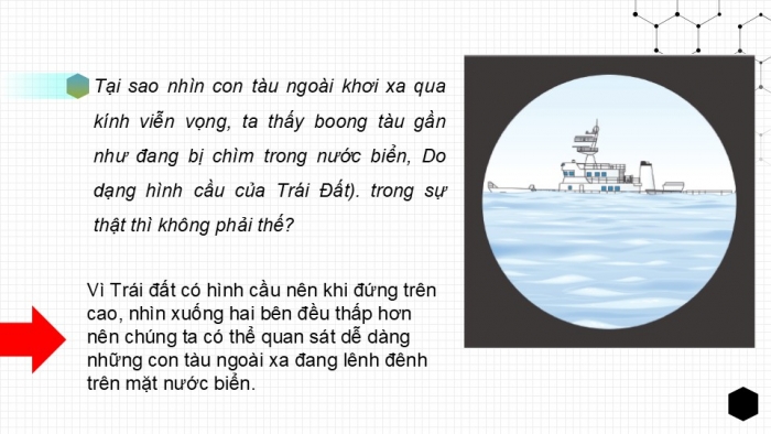 Giáo án PPT Địa lí 6 chân trời Bài 5: Vị trí Trái Đất trong hệ Mặt Trời. Hình dạng, kích thước của Trái Đất