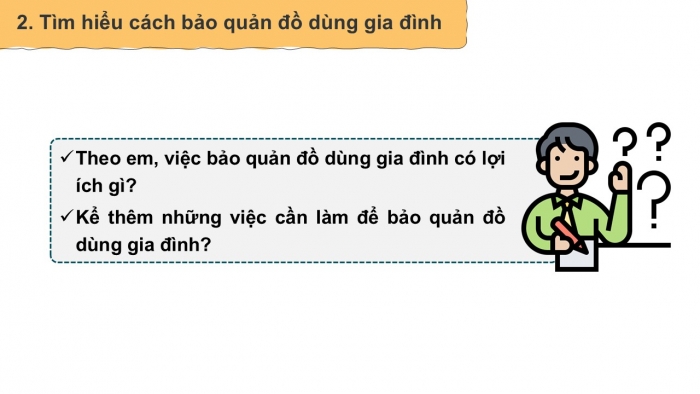 Giáo án PPT Đạo đức 2 kết nối Bài 8: Bảo quản đồ dùng gia đình