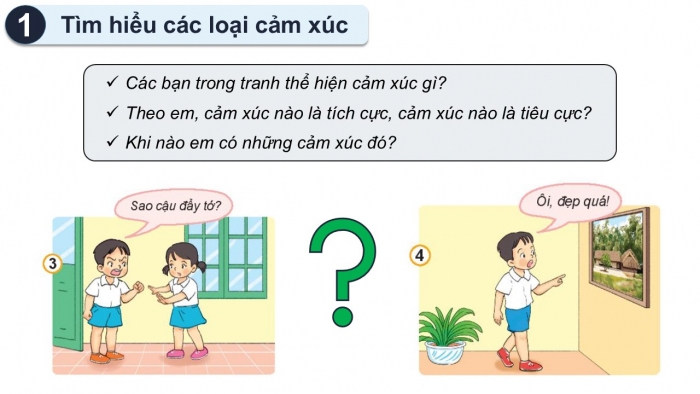 Giáo án PPT Đạo đức 2 kết nối Bài 9: Cảm xúc của em