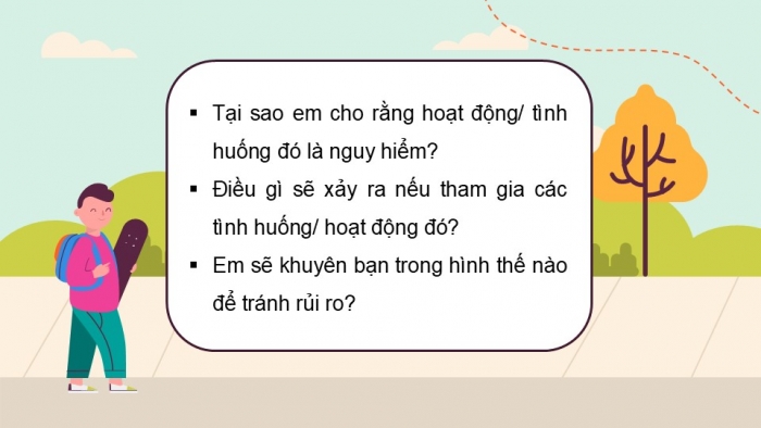 Giáo án PPT Tự nhiên và Xã hội 2 kết nối Bài 8: An toàn khi ở trường