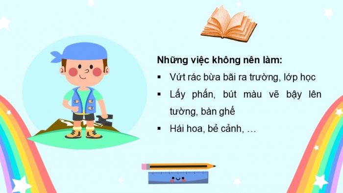 Giáo án PPT Tự nhiên và Xã hội 2 kết nối Bài 9: Giữ vệ sinh trường học