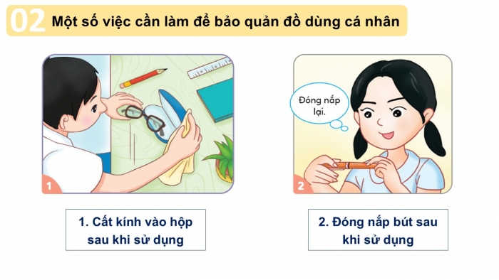 Giáo án PPT Đạo đức 2 cánh diều Bài 8: Bảo quản đồ dùng cá nhân