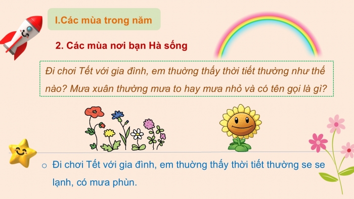 Giáo án PPT Tự nhiên và Xã hội 2 cánh diều Bài 19: Các mùa trong năm