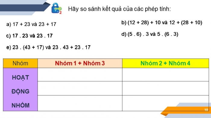 Giáo án PPT Toán 6 chân trời Bài 3: Các phép tính trong tập hợp số tự nhiên