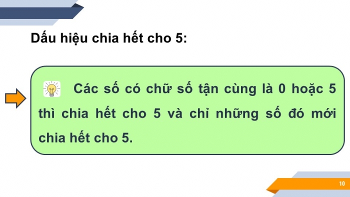 Giáo án PPT Toán 6 chân trời Bài 7: Dấu hiệu chia hết cho 2, cho 5