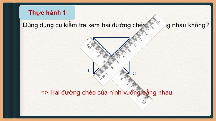 Giáo án PPT Toán 6 chân trời Bài 1: Hình vuông – Tam giác đều – Lục giác đều