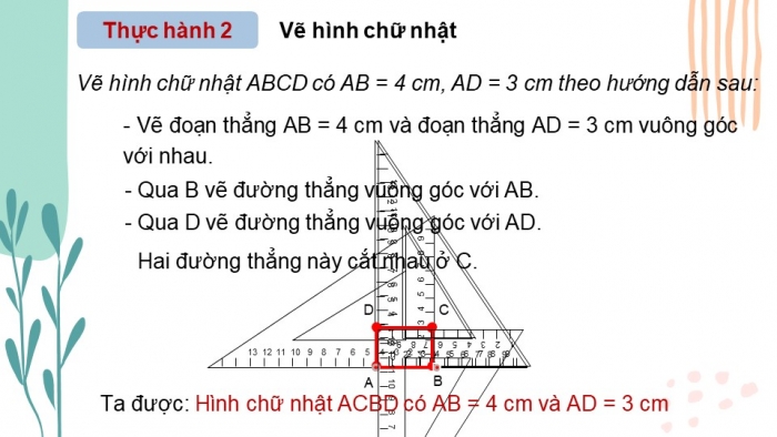 Giáo án PPT Toán 6 chân trời Bài 2: Hình chữ nhật – Hình thoi – Hình bình hành – Hình thang cân