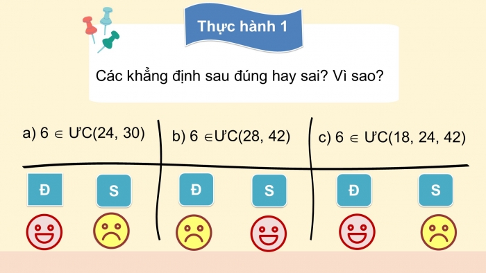 Giáo án PPT Toán 6 chân trời Bài 12: Ước chung. Ước chung lớn nhất