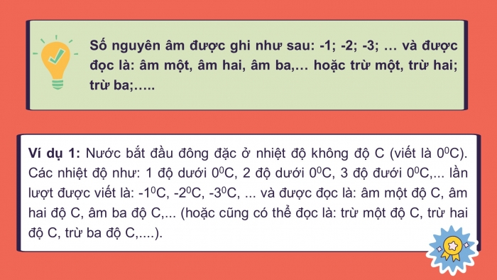 Giáo án PPT Toán 6 chân trời Bài 1: Số nguyên âm và tập hợp các số nguyên