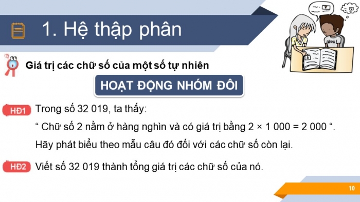 Giáo án PPT Toán 6 kết nối Bài 2: Cách ghi số tự nhiên