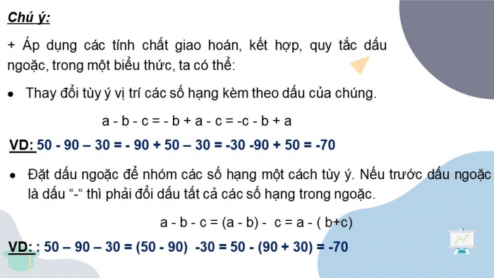 Giáo án PPT Toán 6 kết nối Bài 15: Quy tắc dấu ngoặc