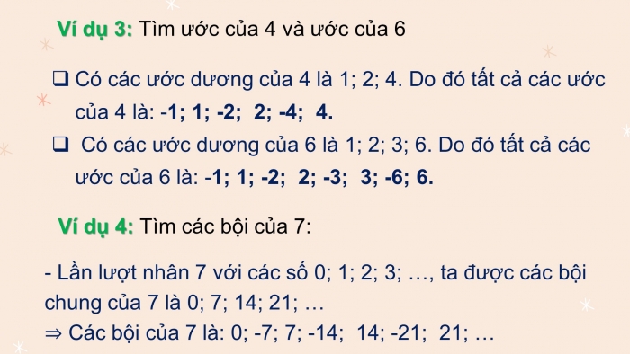 Giáo án PPT Toán 6 kết nối Bài 17: Phép chia hết. Ước và bội của một số nguyên