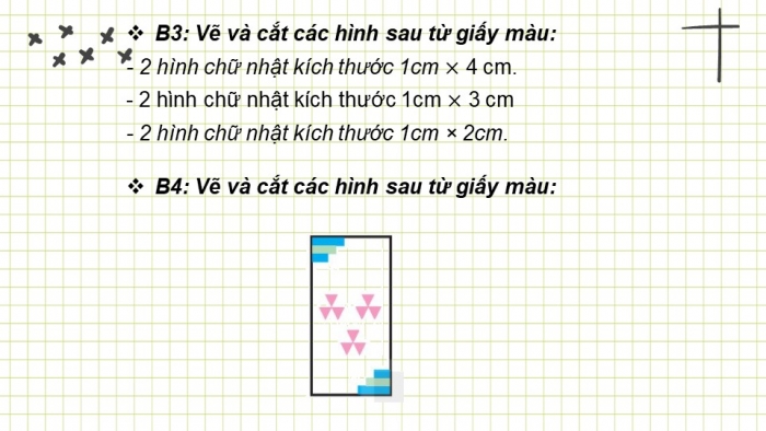 Giáo án PPT Toán 6 kết nối Thực hành trải nghiệm: Tấm thiệp và phòng học của em