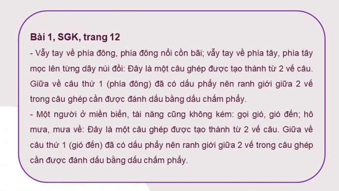 Giáo án PPT Ngữ văn 6 kết nối Bài 6: Dấu câu, Nghĩa của từ ngữ, Biện pháp tu từ