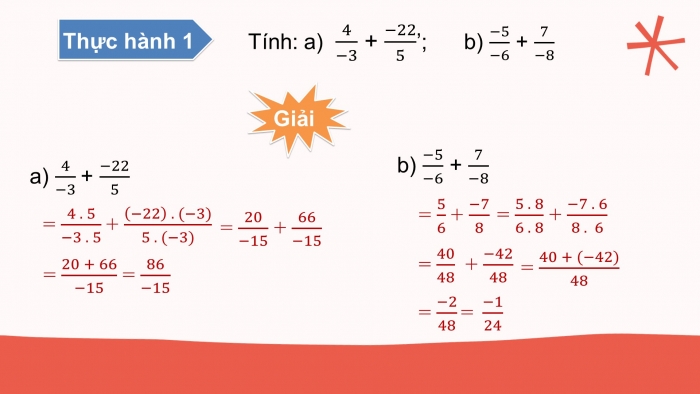 Giáo án PPT Toán 6 chân trời Bài 4: Phép cộng và phép trừ phân số