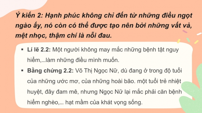 Giáo án PPT Ngữ văn 6 chân trời Bài 8: Phải chăng chỉ có ngọt ngào mới làm nên hạnh phúc?