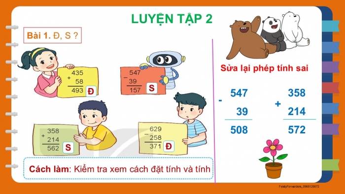 Giáo án PPT Toán 2 kết nối Bài 70: Ôn tập phép cộng, phép trừ trong phạm vi 1 000