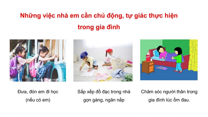 Giáo án PPT HĐTN 6 kết nối Tuần 19: Em làm việc nhà