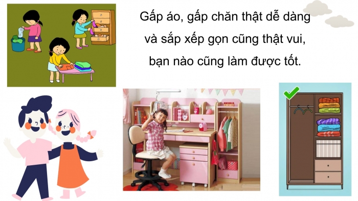 Giáo án PPT HĐTN 2 kết nối Tuần 7: Gọn gàng, ngăn nắp