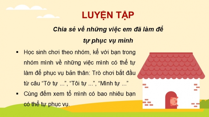 Giáo án PPT HĐTN 2 kết nối Tuần 13: Em tự làm lấy việc của mình