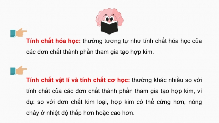 Giáo án điện tử Hóa học 12 cánh diều Bài 16: Hợp kim - Sự ăn mòn kim loại