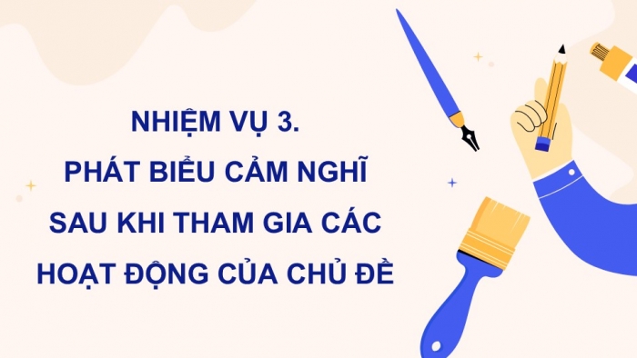 Giáo án điện tử Hoạt động trải nghiệm 9 cánh diều Đánh giá cuối Chủ đề 5