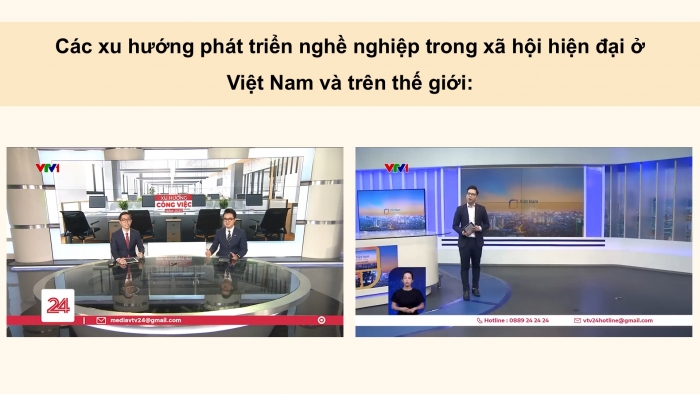 Giáo án điện tử Hoạt động trải nghiệm 12 cánh diều Chủ đề 7: Thị trường lao động và nghề nghiệp trong xã hội hiện đại (P1)