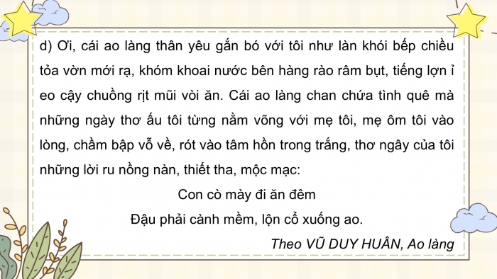 Giáo án điện tử Tiếng Việt 5 cánh diều Bài 12: Luyện tập tả phong cảnh (Viết mở bài)