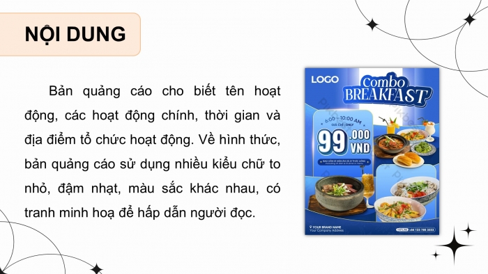 Giáo án điện tử Tiếng Việt 5 cánh diều Bài 12: Viết quảng cáo, Những chấm nhỏ mà không nhỏ